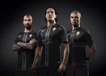 Nike unveils 2013 football kits (Pictured: Portugal)